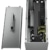 Akitio Node Pro Externes Thunderbolt 3 Gehäuse für Grafikkarte PCIe (x16), 1x DisplayPort, 2X TB3, 500 Watt Netzteil, Lüfter, Aluminium - 5